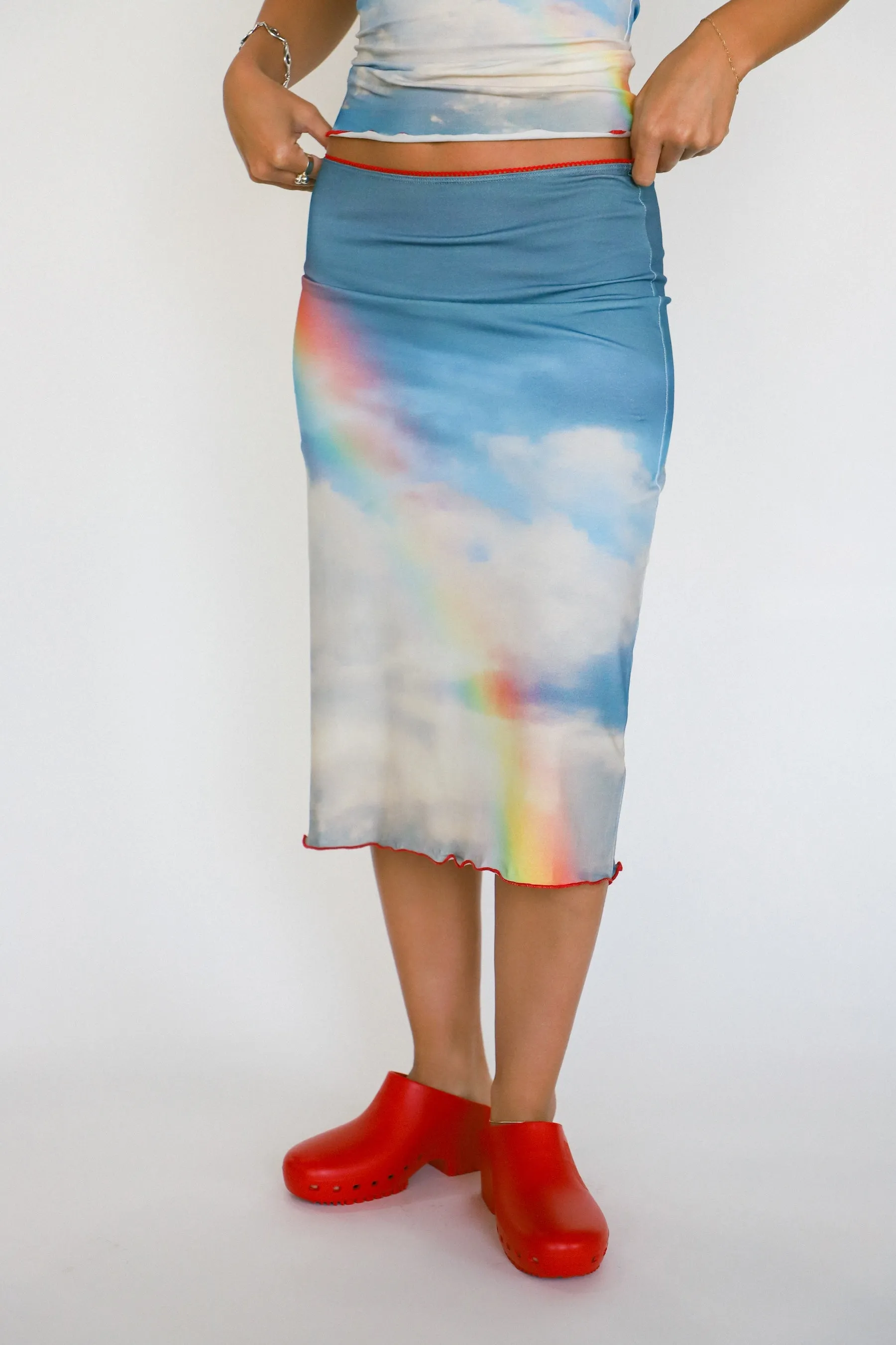 Rainbow Somewhere Skirt