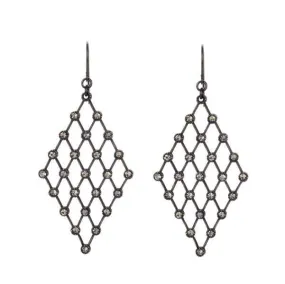 Rebel Designs Crystal Matrix Earrings