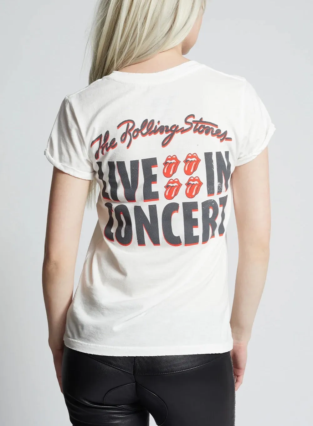 Recycled Karma Rolling Stones Live Tee