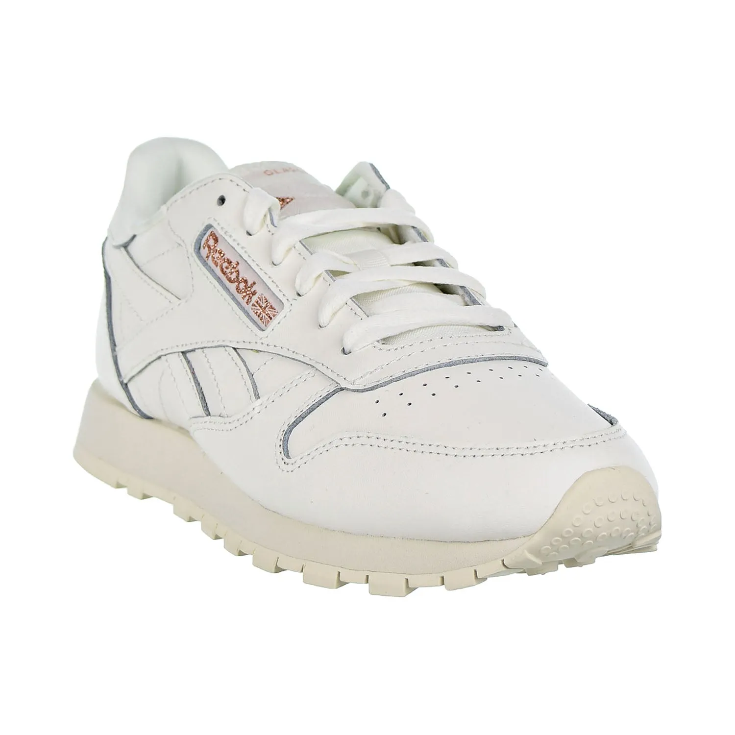 Reebok Classic Leather Women's Shoes Chalk/Rose Gold/Paper White