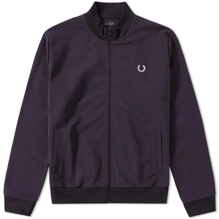 REVERSED TRICOT TRACK JACKET