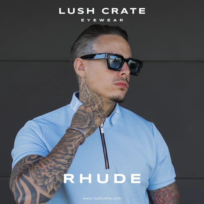 RHUDE Retro Polarized Sunglasses