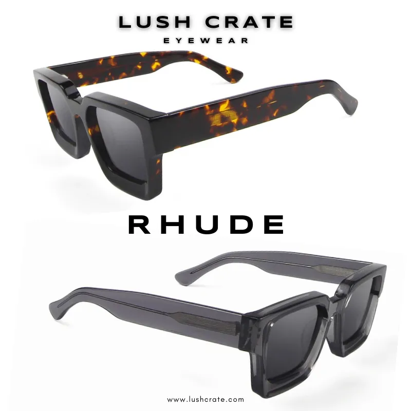 RHUDE Retro Polarized Sunglasses