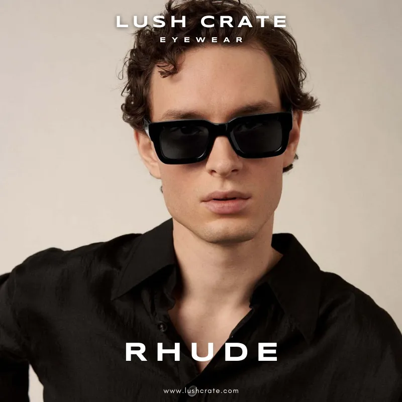 RHUDE Retro Polarized Sunglasses