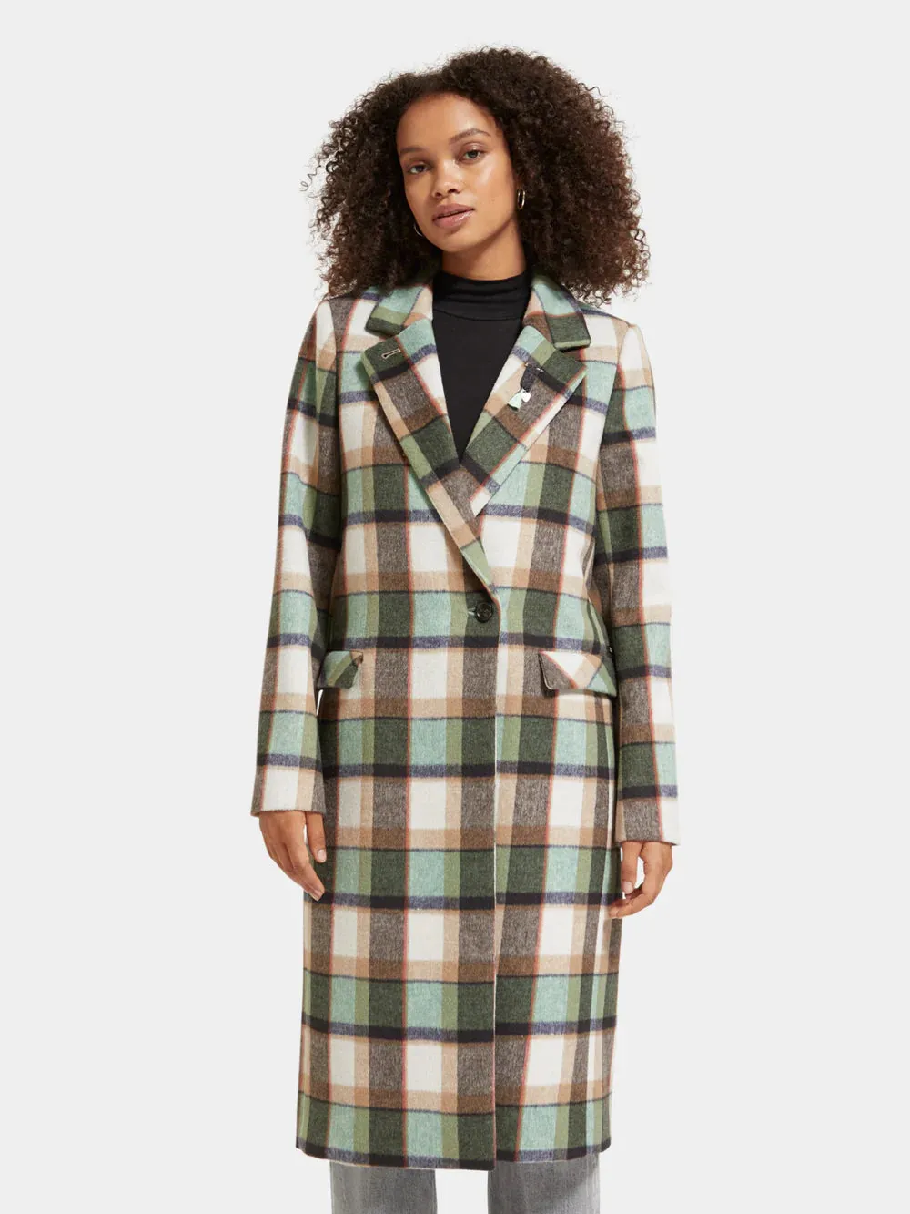 Scotch & Soda Single Breasted Coat