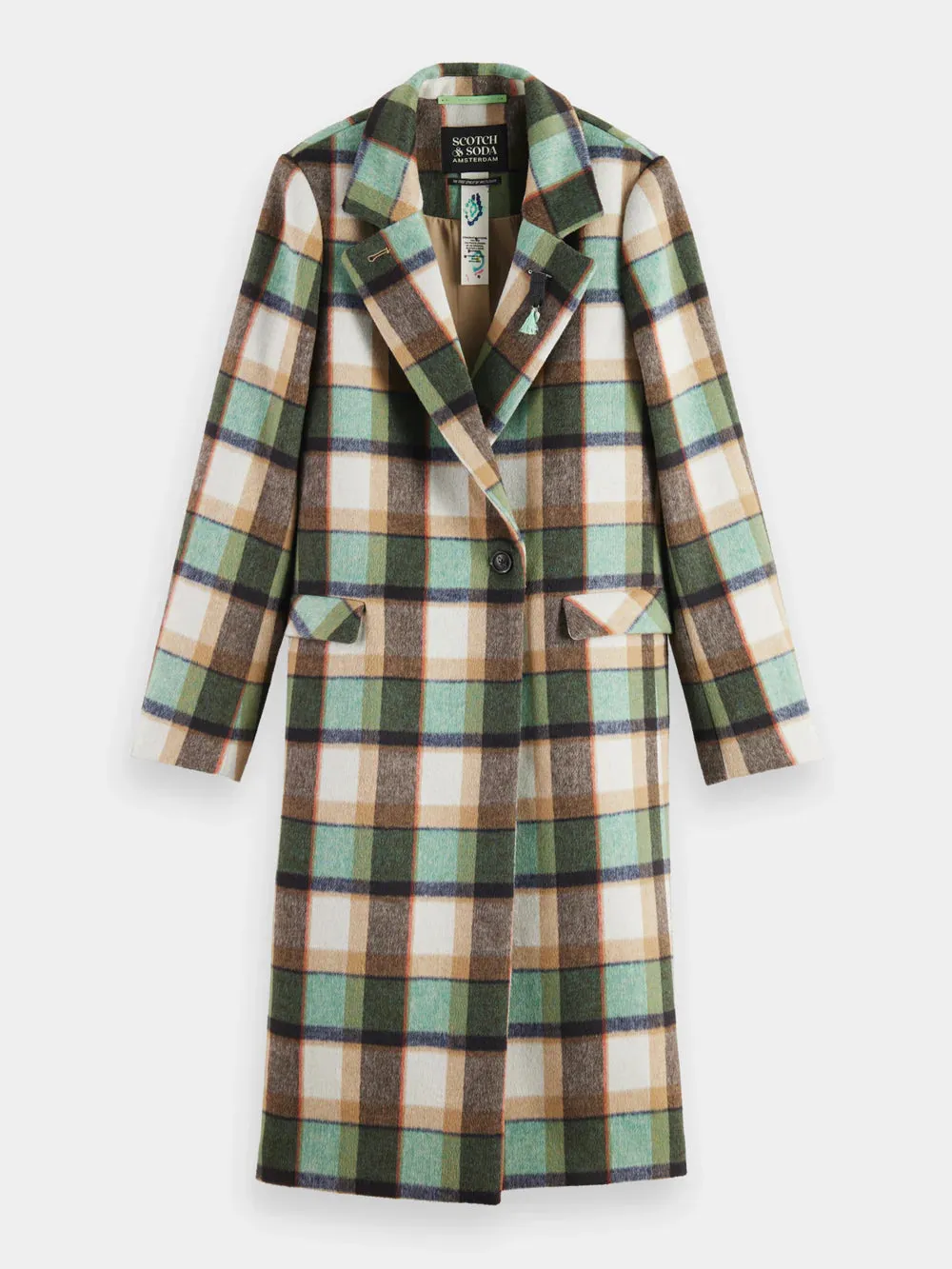 Scotch & Soda Single Breasted Coat