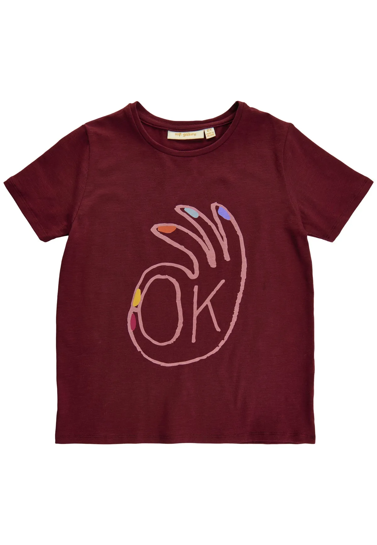 SGJi OK T-shirt - Tawny Port