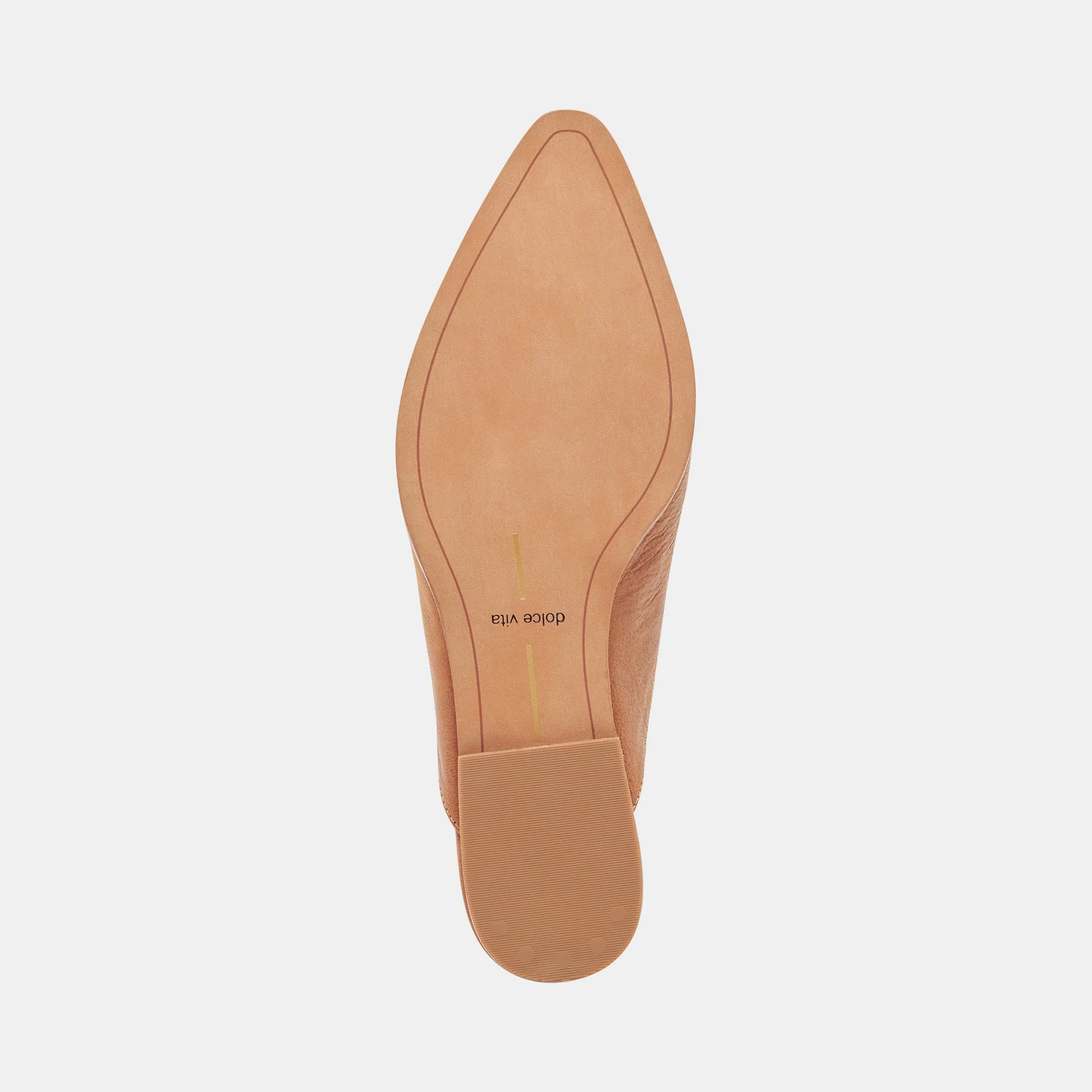 SIDON FLATS BROWN LEATHER