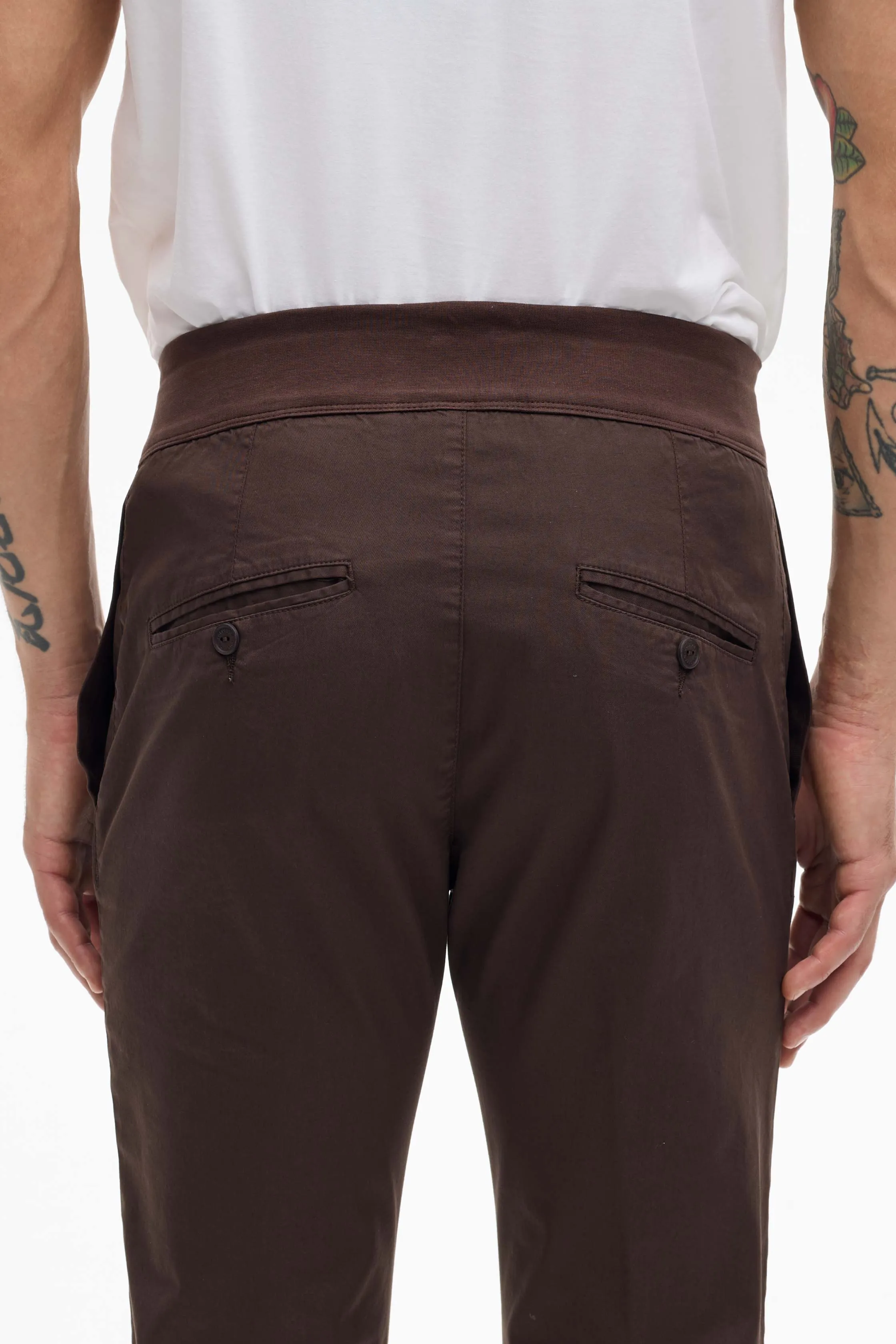 Slim Fit Chinos Garment Dyed for Man 026U 3822