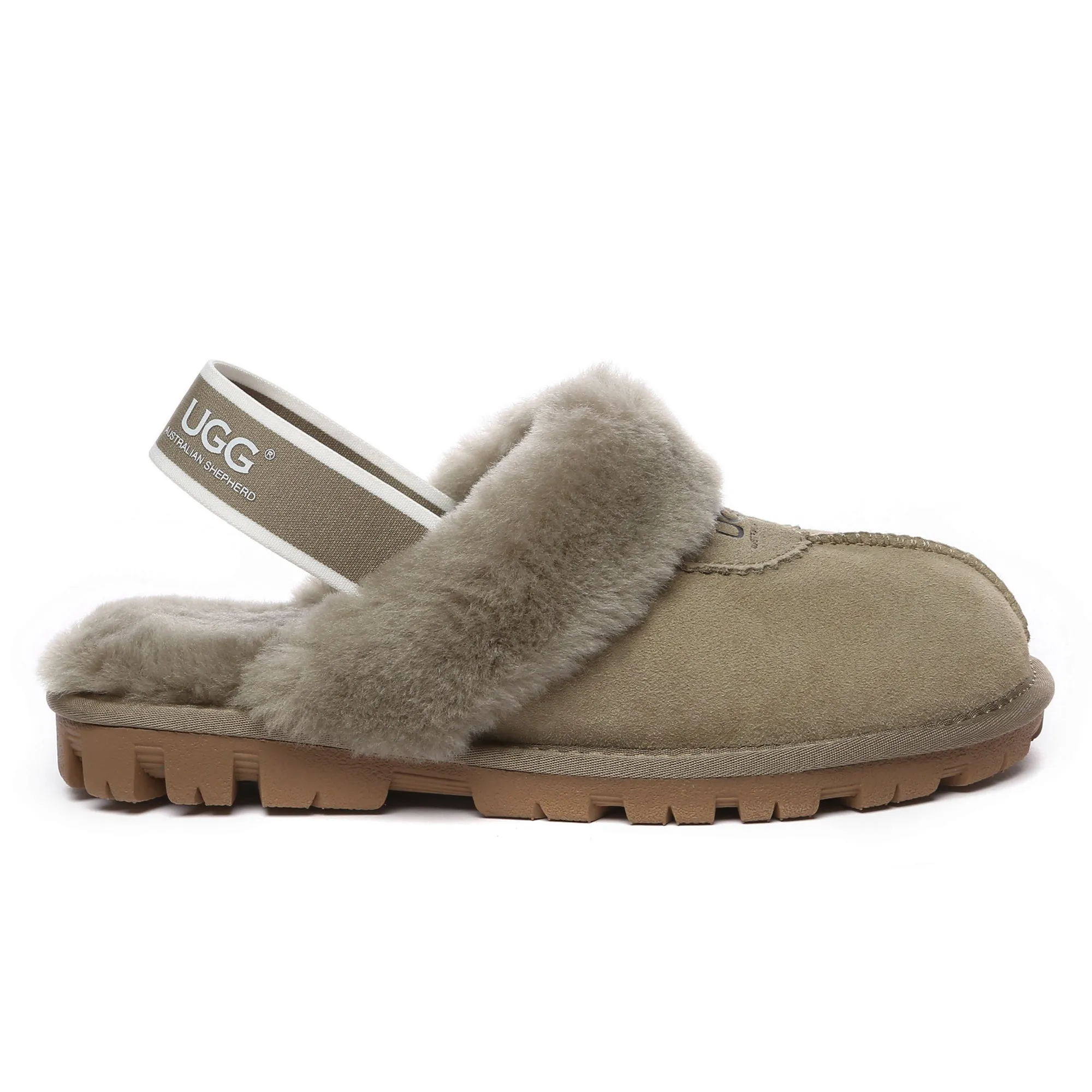 Slingback Premium Anti-Slip UGG Slippers