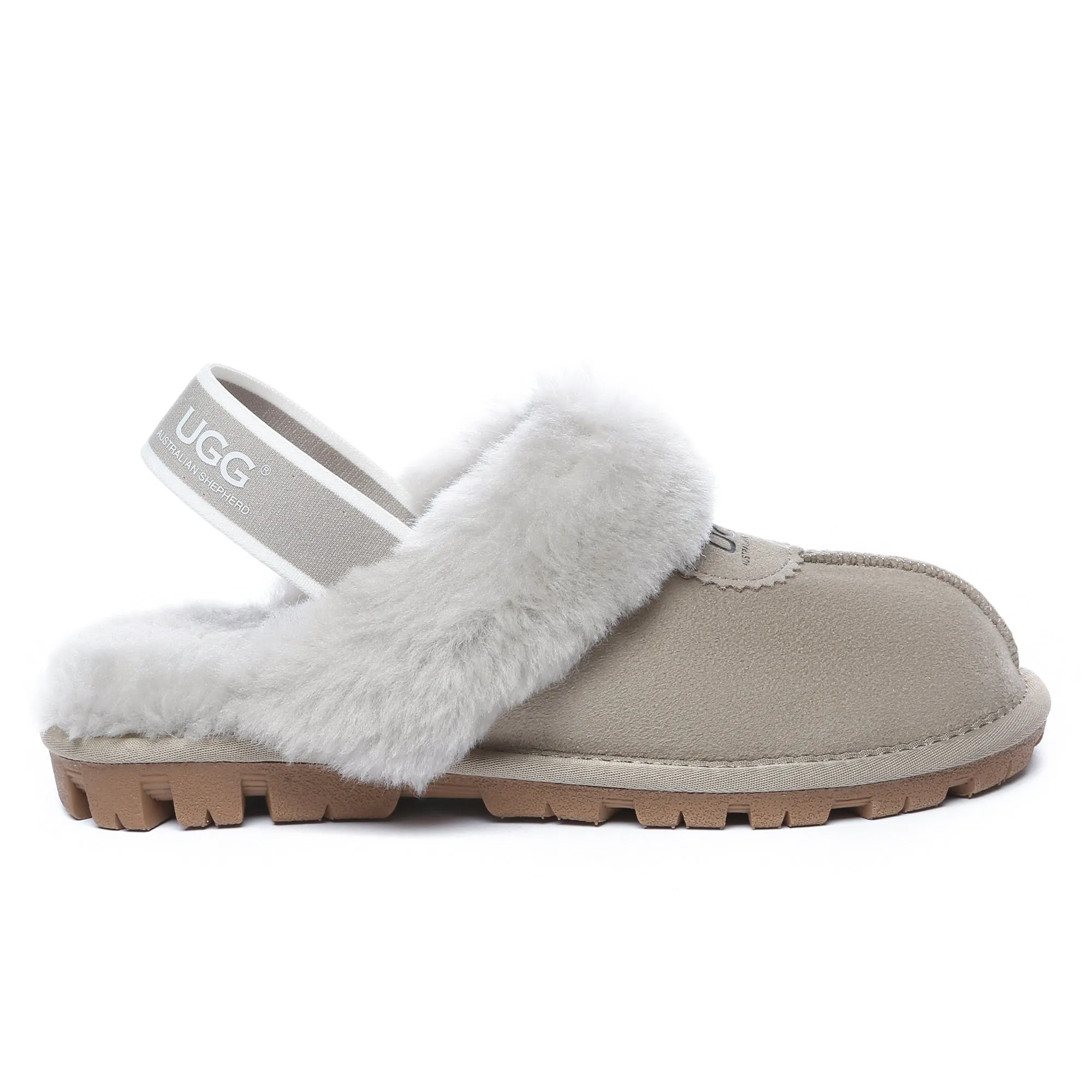 Slingback Premium Anti-Slip UGG Slippers