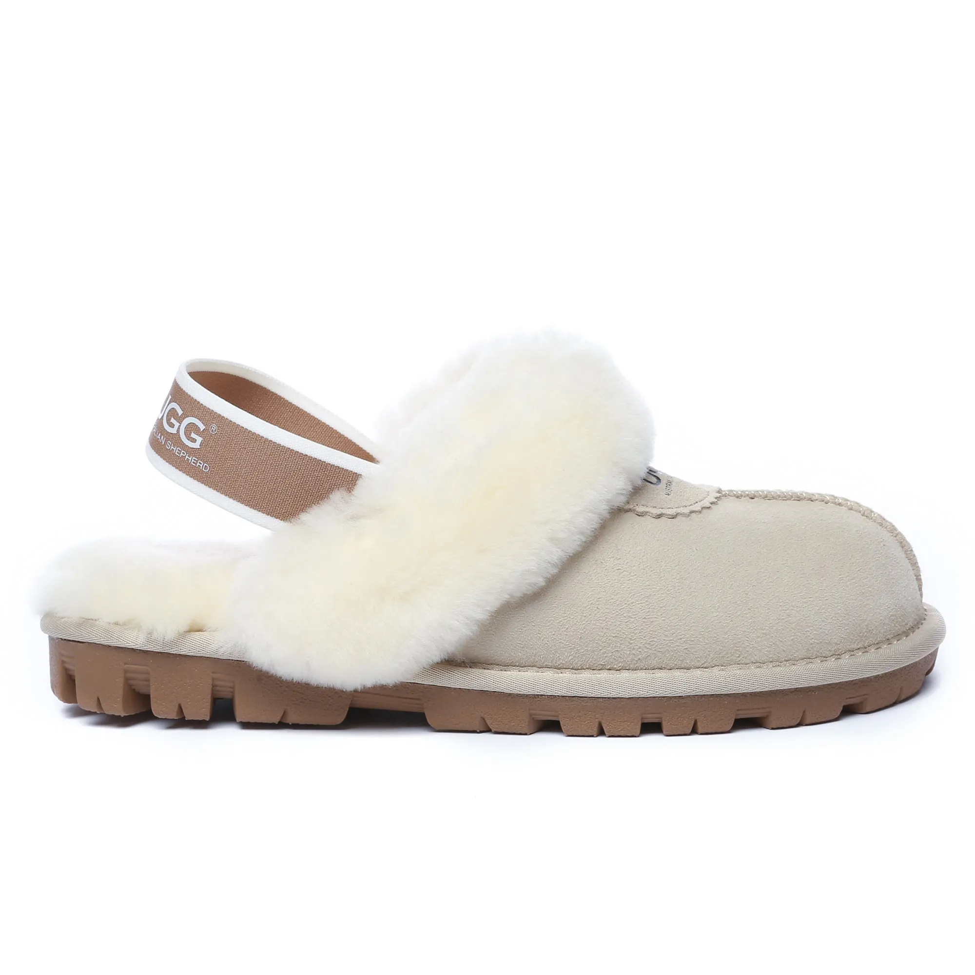 Slingback Premium Anti-Slip UGG Slippers