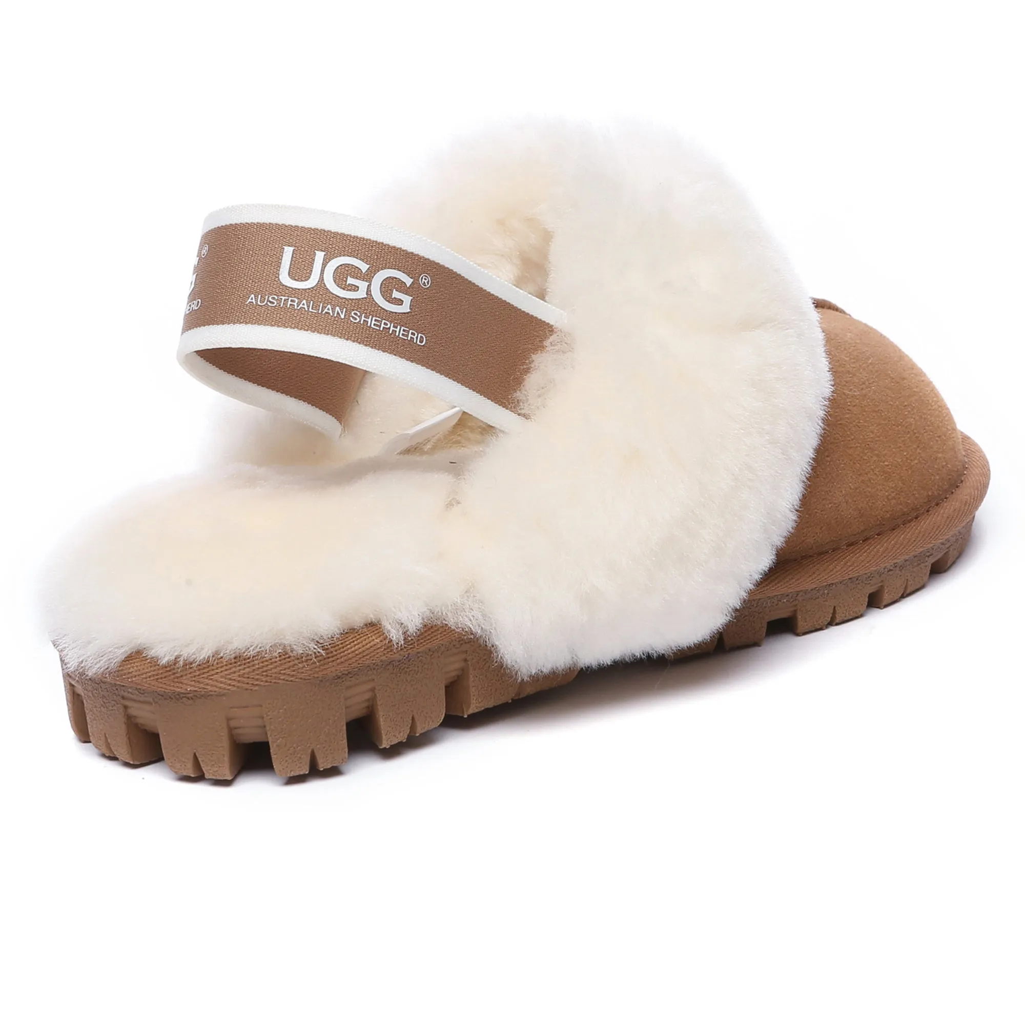 Slingback Premium Anti-Slip UGG Slippers