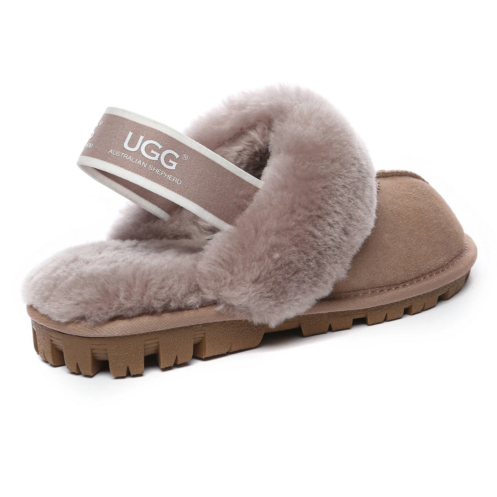 Slingback Premium Anti-Slip UGG Slippers