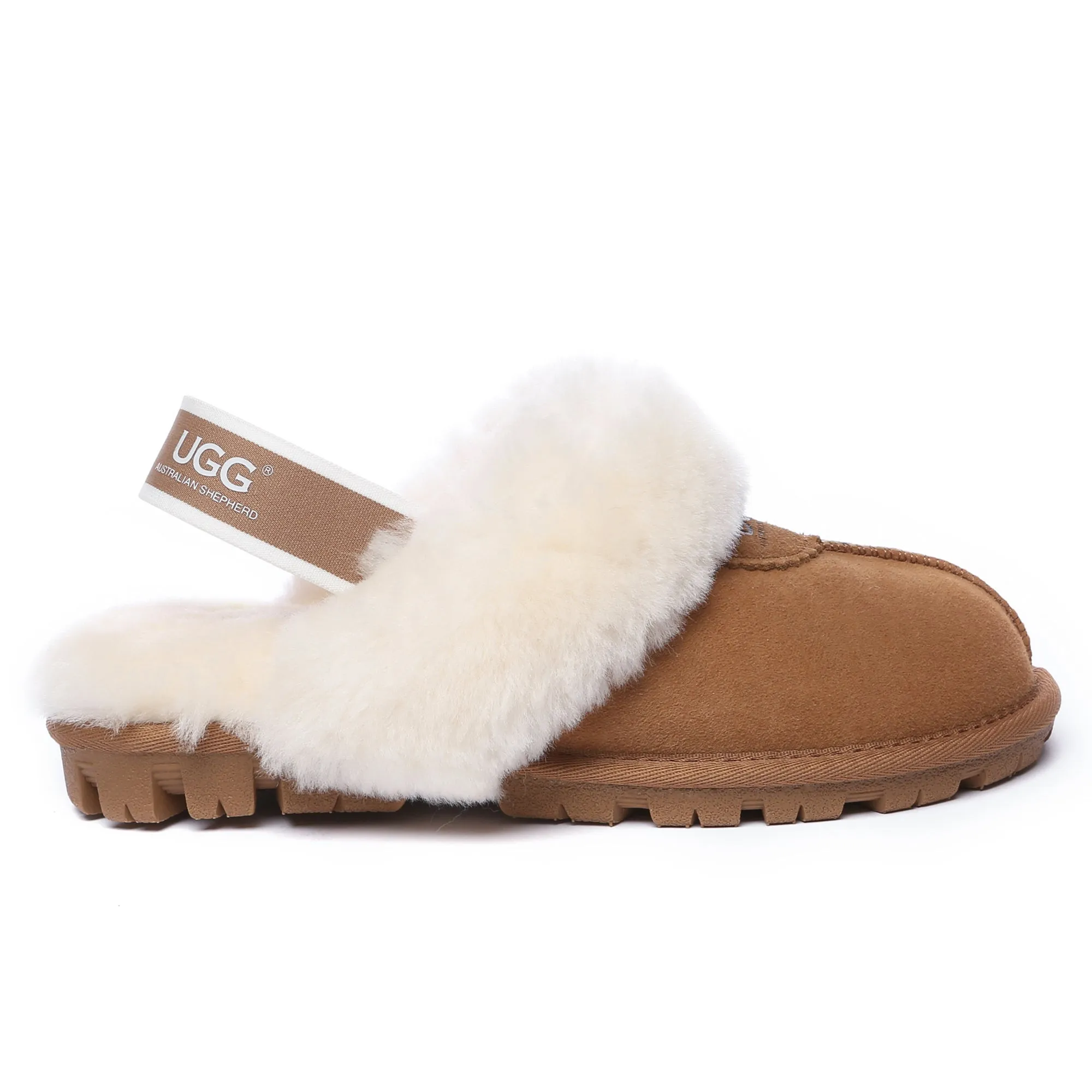 Slingback Premium Anti-Slip UGG Slippers