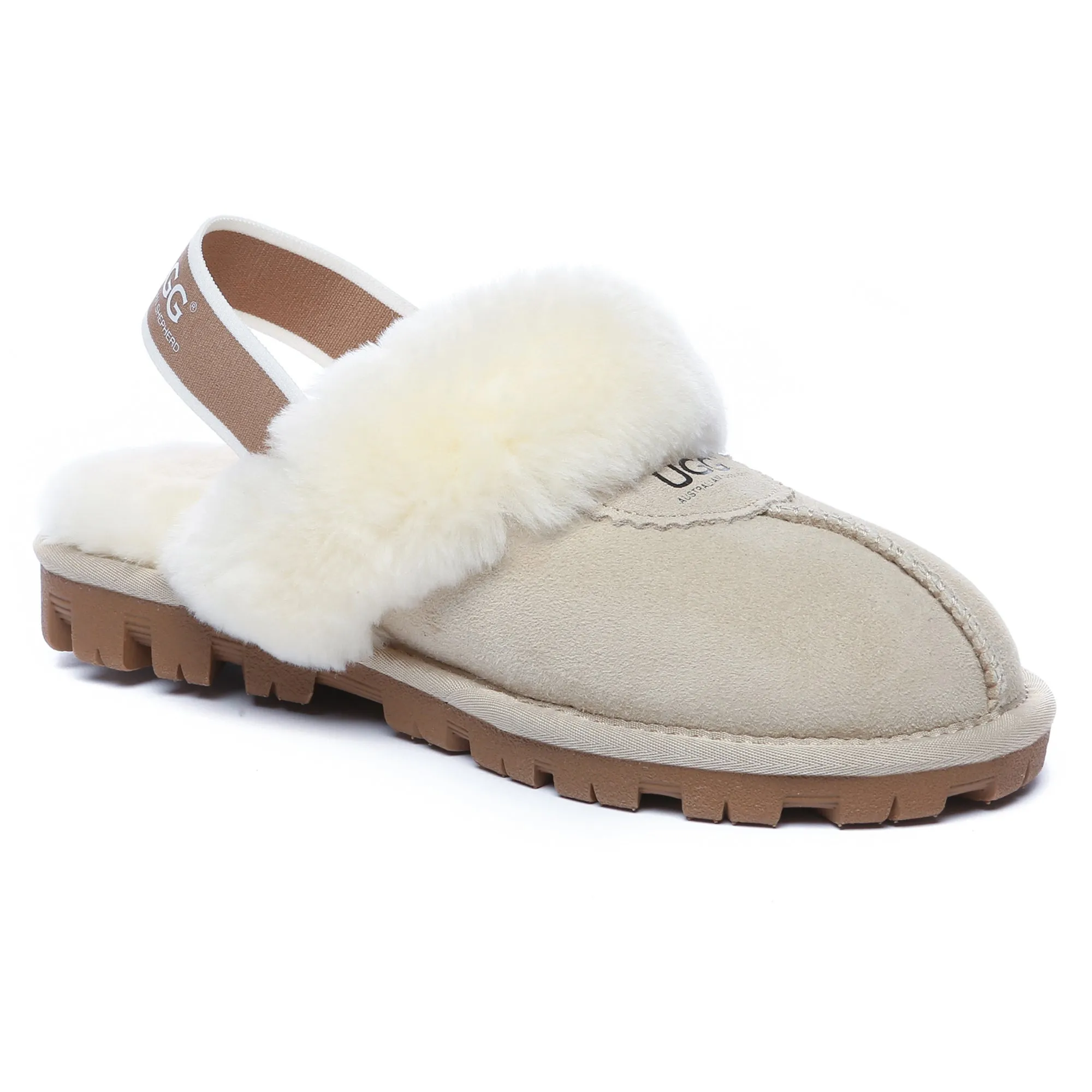 Slingback Premium Anti-Slip UGG Slippers