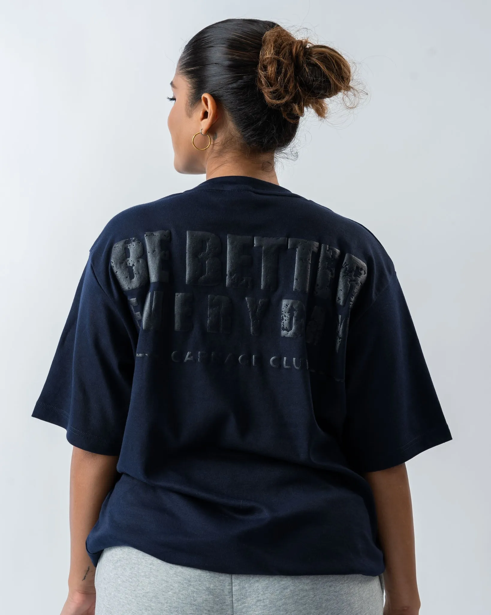 Slogan Oversize Tee - Unisex