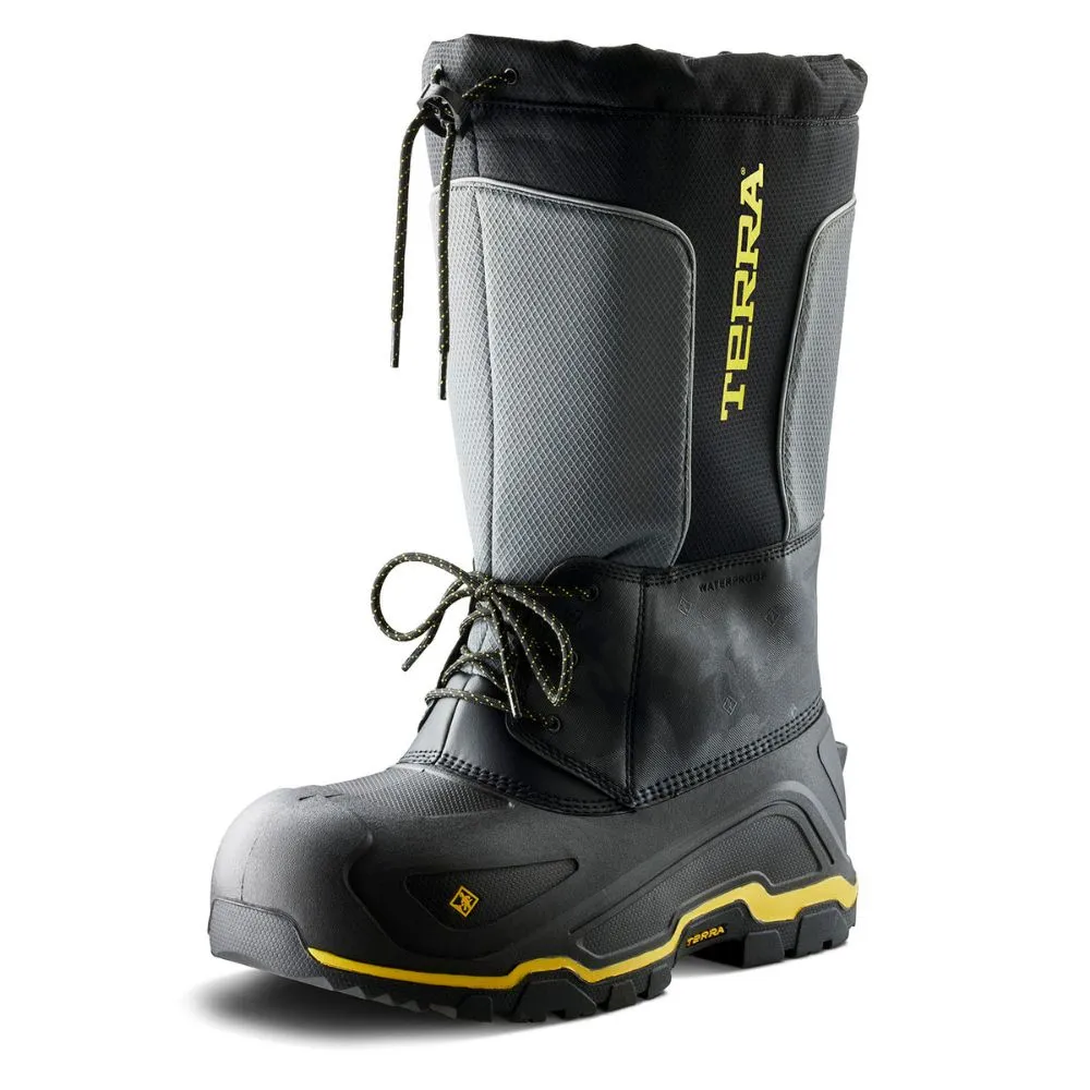 Terra Stormbreaker Unisex Waterproof Winter Safety Boot with Composite Toe TR0A839ABLK - Black