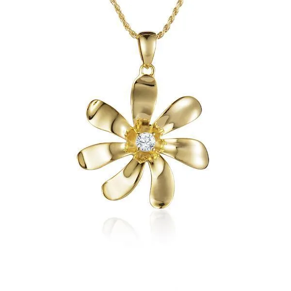 Tiare Flower Pendant