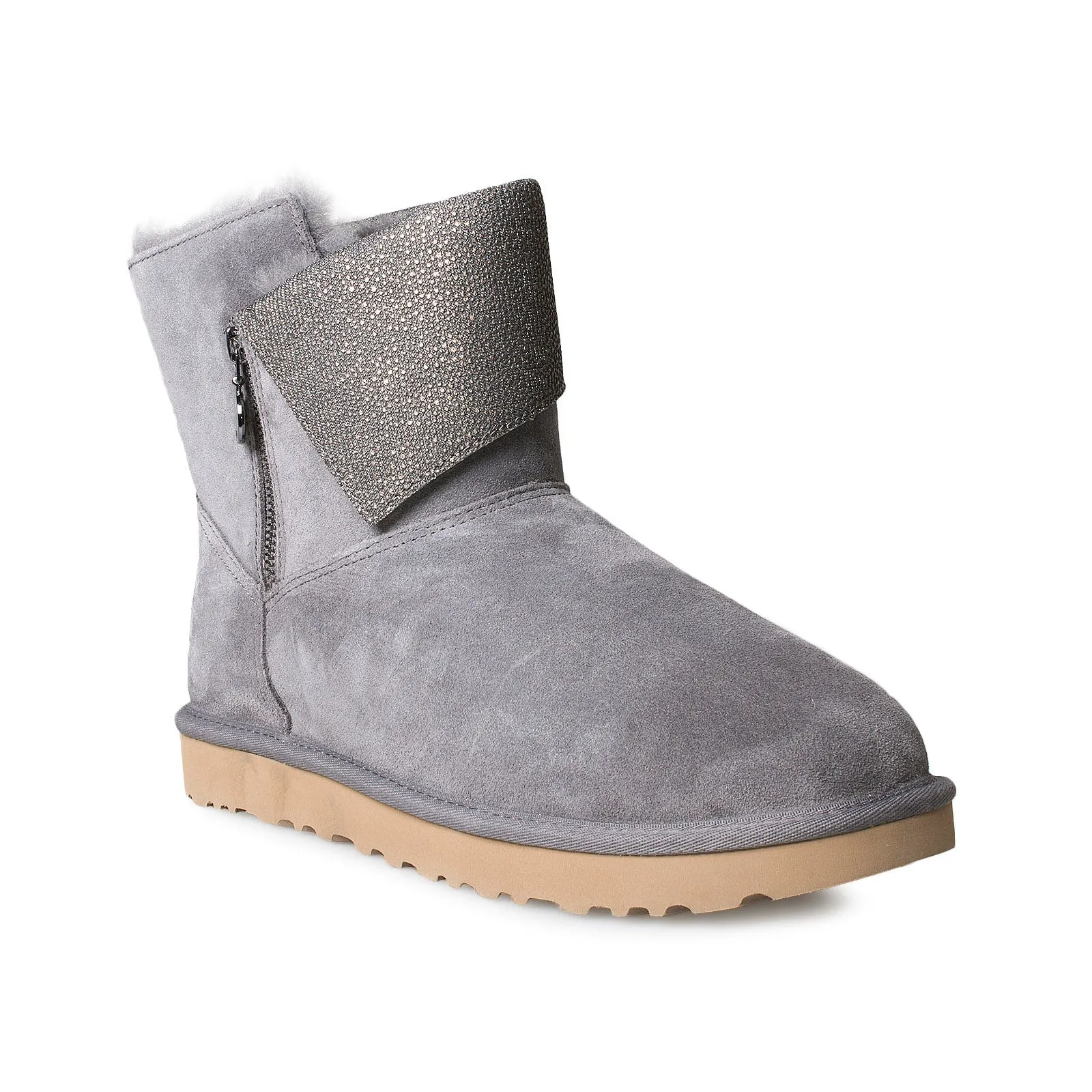 UGG Classic Caviar Mini Dark Grey Boots - Women's