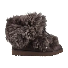 UGG Classic Posh Mini Fur Women's Boots Grey