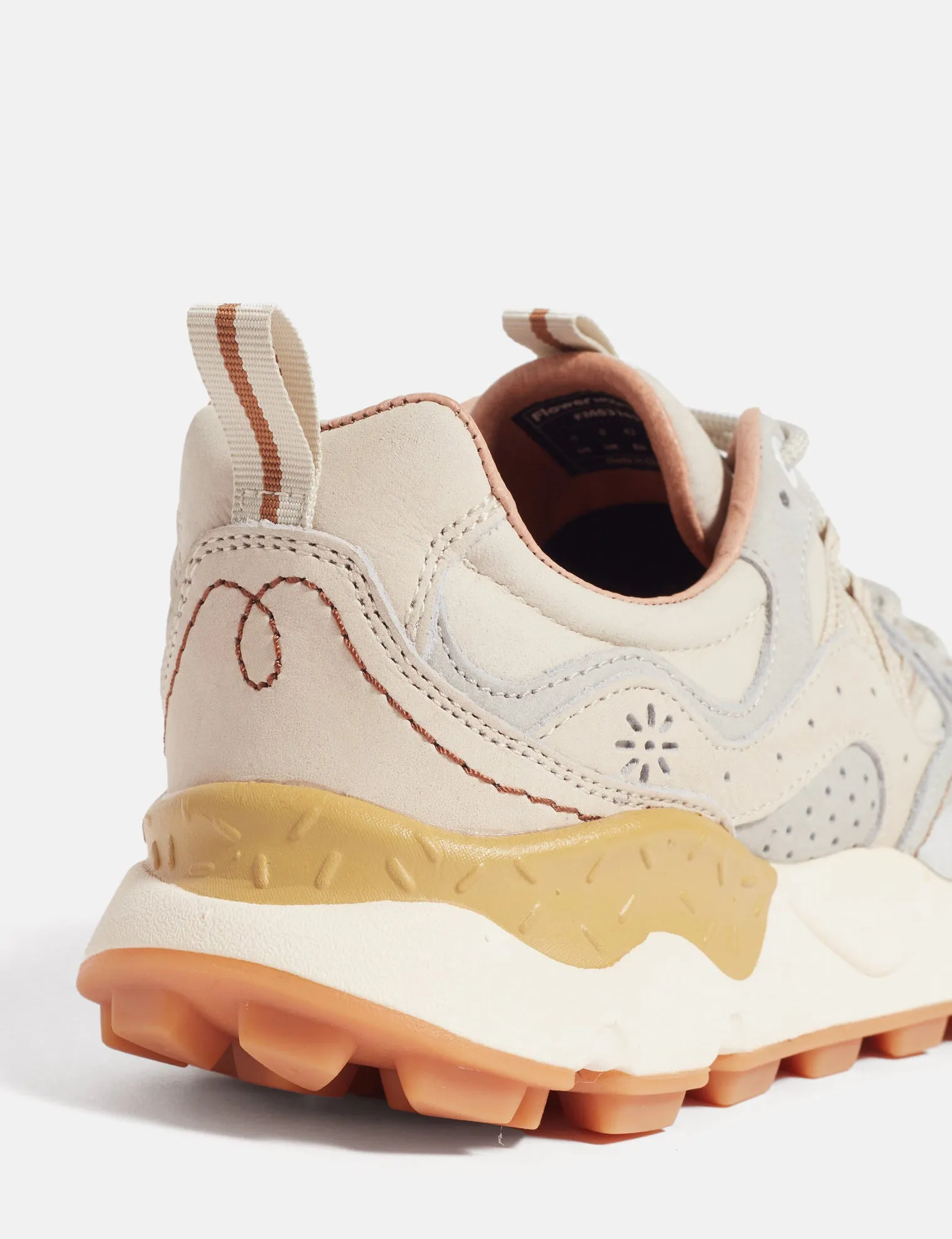 Universal Works x Flower Mountain Yamano 3 UNI Trainers - Cream