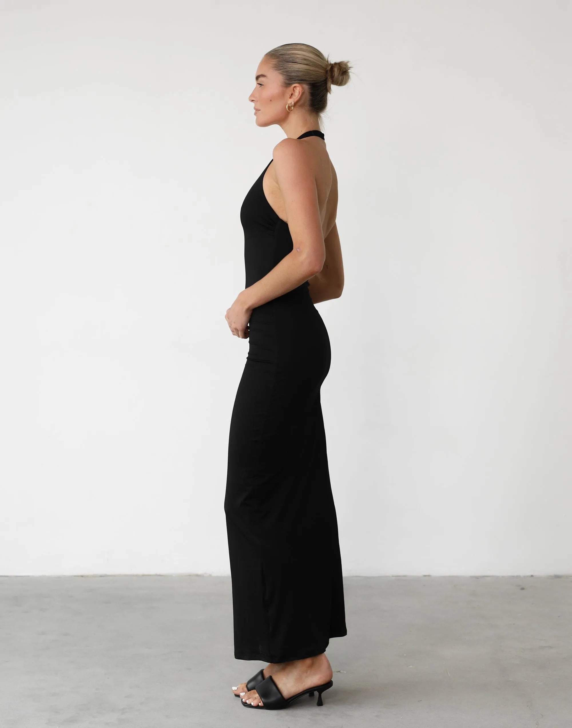 Veena Maxi Dress (Black)