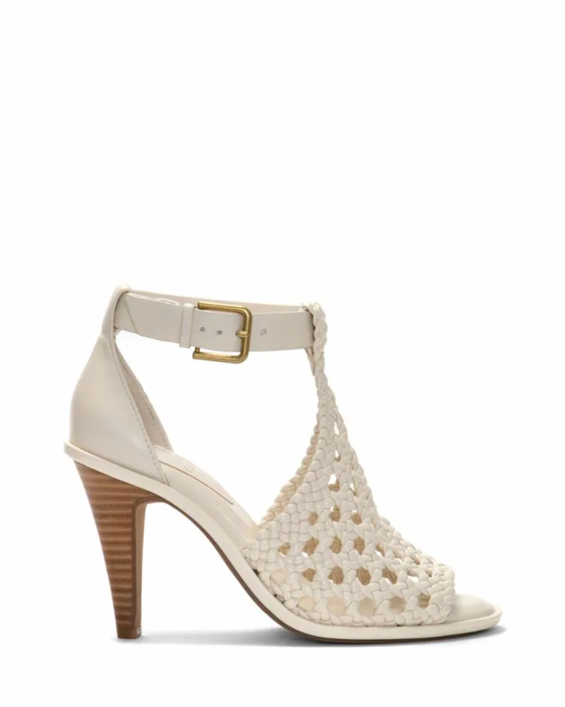 Vince Camuto FRASPER-WV CREAMY WHITE/LARGE PU WOVEN BA