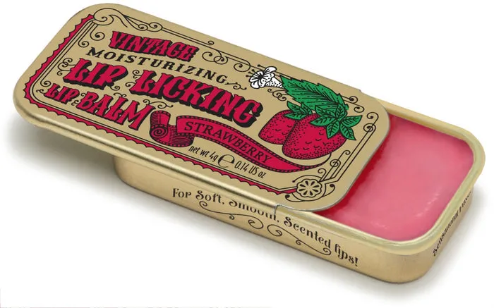 Vintage Slider Tin ~ Lip Licking Lip Balm