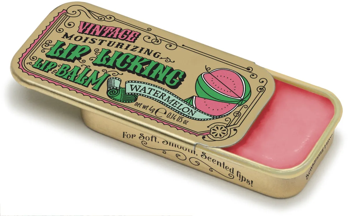 Vintage Slider Tin ~ Lip Licking Lip Balm