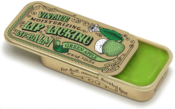 Vintage Slider Tin ~ Lip Licking Lip Balm