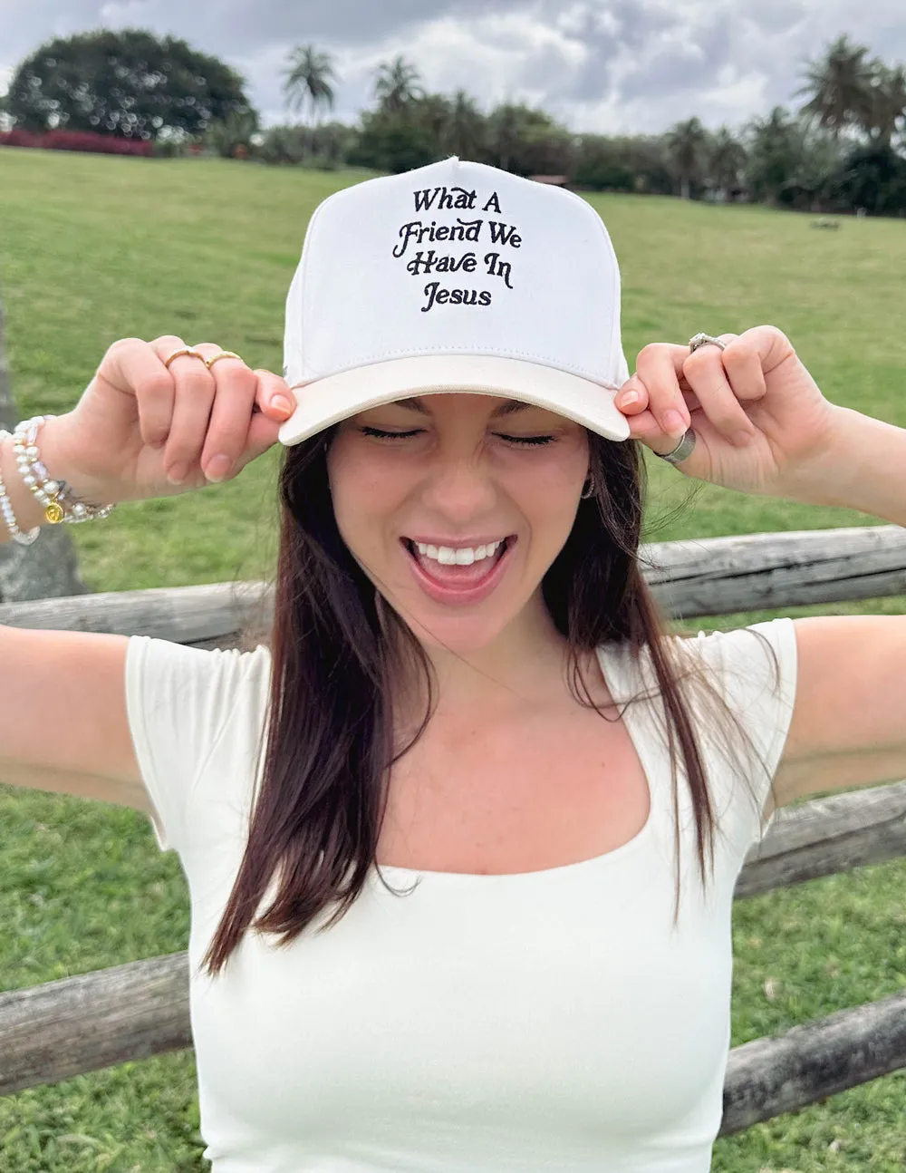 What a Friend in Jesus Trucker Hat