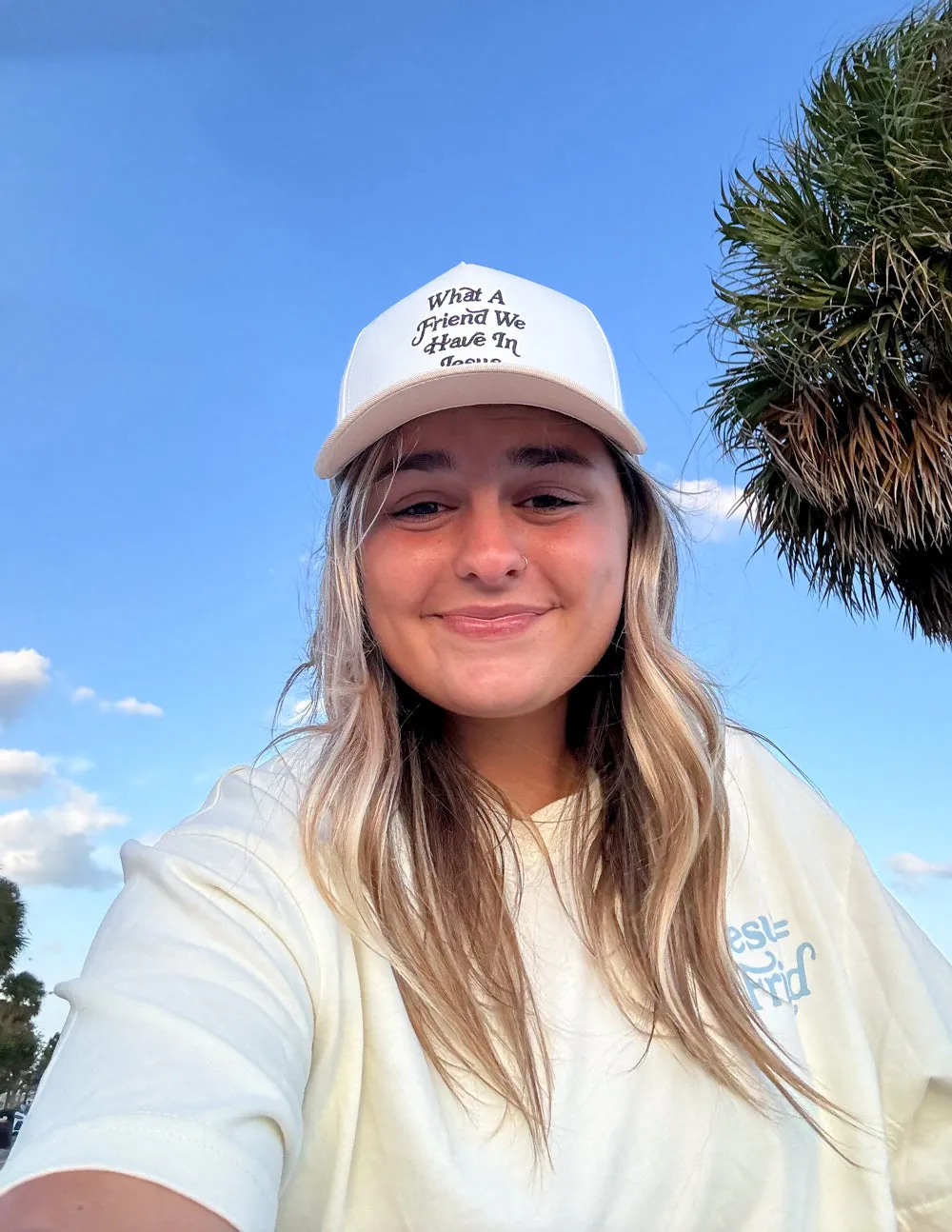 What a Friend in Jesus Trucker Hat