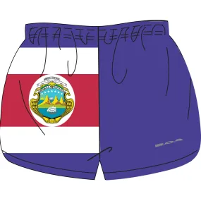 WOMEN'S 1" ELITE SPLIT SHORT- Costa Rica