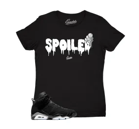 Womens - Metallic Silver 6 Spoiled Shirt